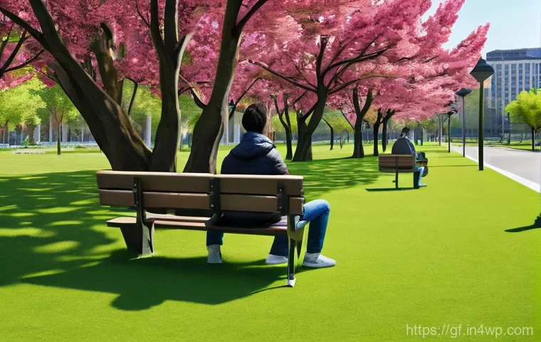 아웃도어 테라피와 정신 건강의 관계 - **An invigorating forest hike, capturing sensory immersion.** A dynamic shot of a person, or a small...