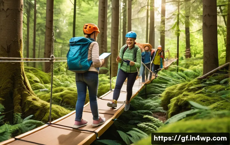 자연에서의 아웃도어 테라피 프로그램 관련 이미지 1